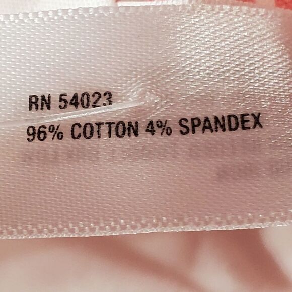 🔹️Gap Pink & White Striped Skinny Mini Pants Size 6/28 - Picture 10 of 12